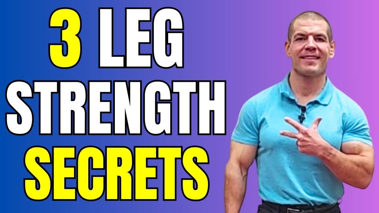 3 Overlooks Steps To Stronger Legs for Seniors