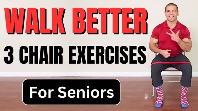 3 Seated Exercises For Seniors With Arthritis To Improve Walking